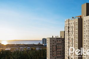 Apartamento à venda com 41m², 2 dormitórios, no bairro Cristal em Porto Alegre