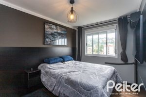 Apartamento à venda com 65m², 2 dormitórios, 1 suíte, 1 vaga, no bairro Cristal em PORTO ALEGRE