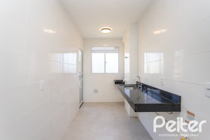 Apartamento à venda com 54m², 2 dormitórios, 1 suíte, 1 vaga, no bairro Camaquã em Porto Alegre