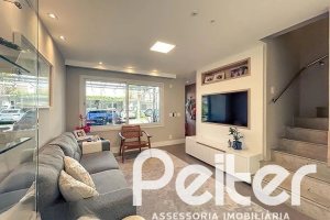 Casa em Condomínio à venda com 120m², 3 dormitórios, 1 suíte, 2 vagas, no bairro Vila Nova em PORTO ALEGRE