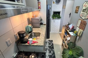 Apartamento à venda com 56m², 2 dormitórios, 1 suíte, 1 vaga, no bairro Cavalhada em PORTO ALEGRE