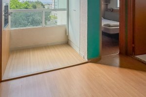 Apartamento à venda com 44m², 2 dormitórios, 1 vaga, no bairro Parque Santa Fé em Porto Alegre