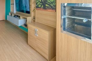 Apartamento à venda com 44m², 2 dormitórios, 1 vaga, no bairro Parque Santa Fé em Porto Alegre
