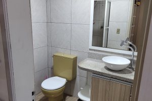 Apartamento à venda com 42m², 1 dormitório, 1 vaga, no bairro Cristal em Porto Alegre